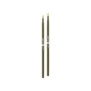 Baqueta Hickory 5B Punta Madera Verde TX5BW-GREEN Promark