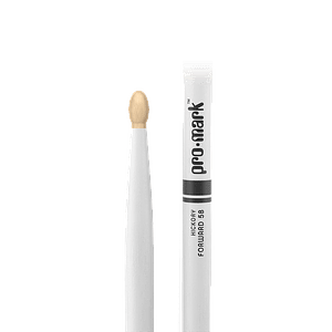 Baqueta Hickory 5B Punta Madera Blanca TX5BW-WHITE Promark