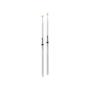 Baqueta Hickory 5B Punta Madera Blanca TX5BW-WHITE Promark