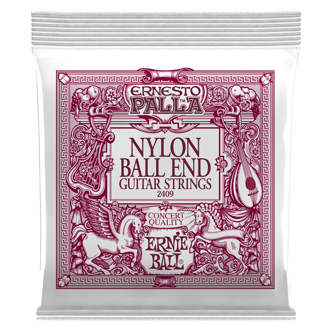 Set Cuerdas Guitarra Clasica Ernesto Palla Ball End 2409 Ernie Ball 1