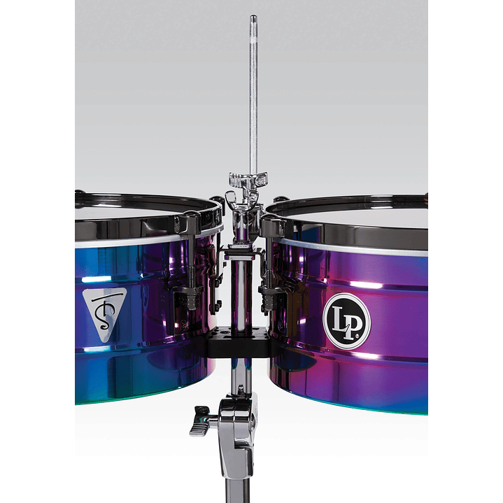 Timbales Tonny Succar 14 y 15 Rainbow Chrome LP257-TS LP 1