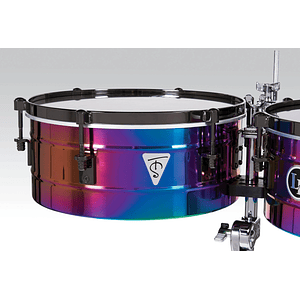 Timbales Tonny Succar 14 y 15 Rainbow Chrome LP257-TS LP