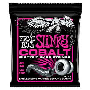 Cuerdas Bajo 4 Cuerdas Slinky Cobalt 2734 45-100 Ernie Ball
