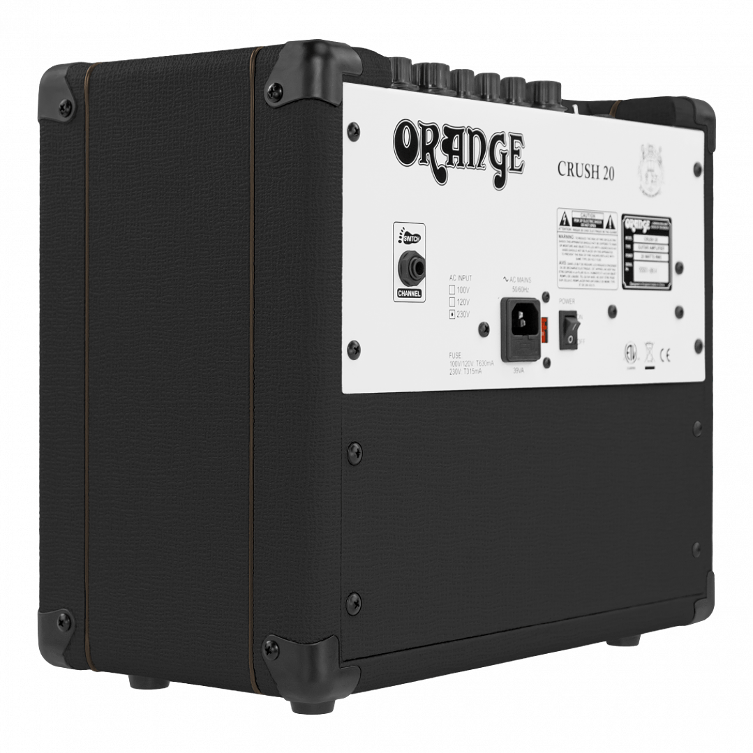 Amplificador Guitarra 35W Negro CRUSH35RT BK Orange 4