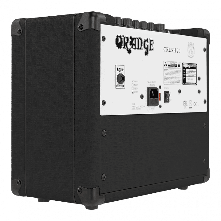 Amplificador Guitarra 35W Negro CRUSH35RT BK Orange 4
