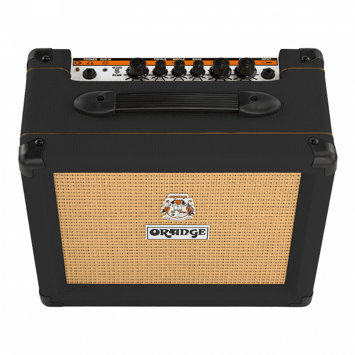 Amplificador Guitarra 35W Negro CRUSH35RT BK Orange 2