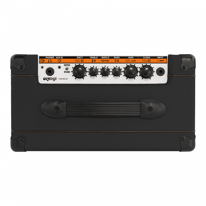 Amplificador Guitarra 35W Negro CRUSH35RT BK Orange 3