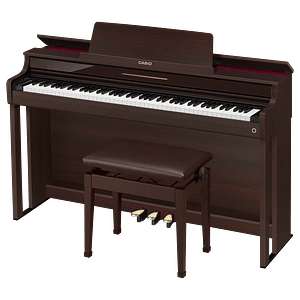 Piano Digital 88 Teclas Con Mueble Marrón AP-550BN Casio