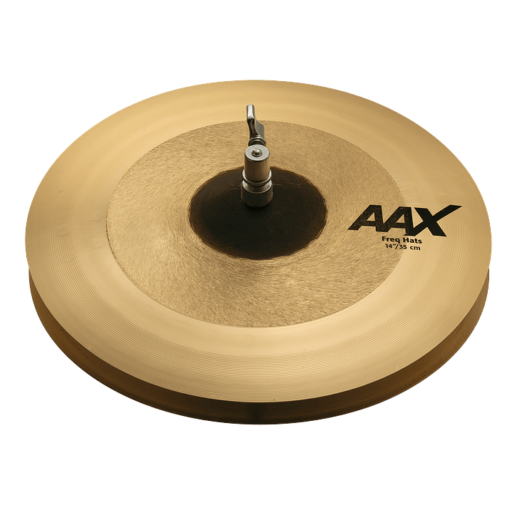 Platillo Hi-Hat AAX Freq Hats 14 Pulgadas 214XFHN Sabian 1