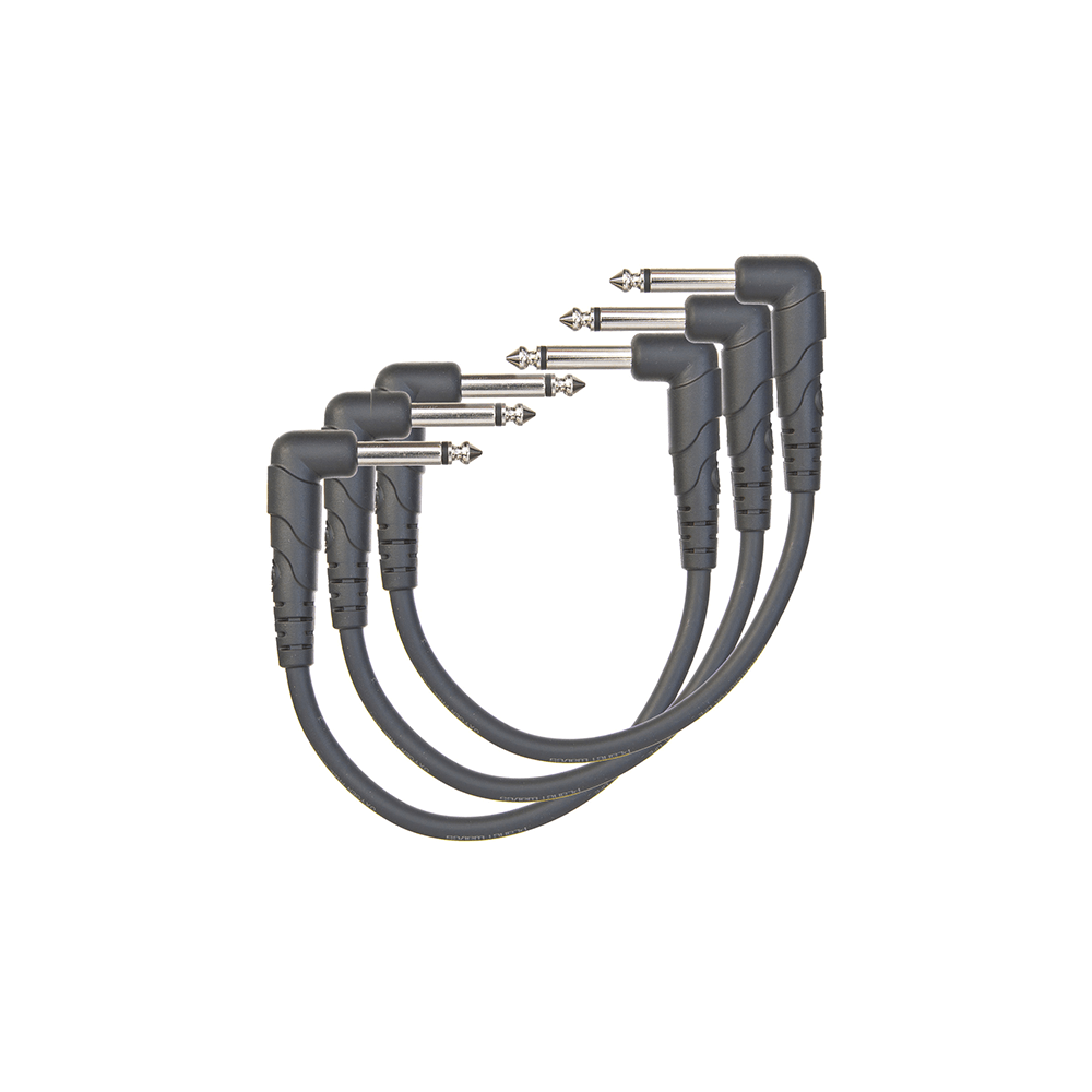 Pack 3 Cables Patch Flex 15cm - Black P06444