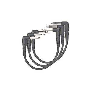 Cables Patch Plug 15cm Pack 3 unidades PW-CGTP-305 Daddario