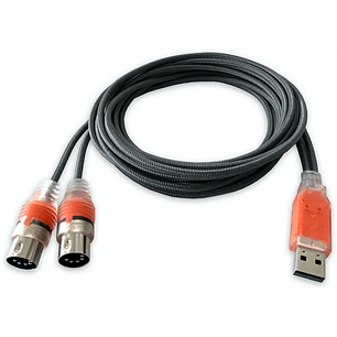 Cable Interfaz MIDI USB 2.0 con 2 Puertos I/O MIDIMATE eX ESI