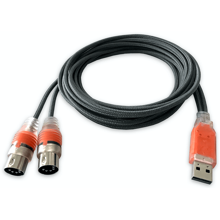 Cable Interfaz MIDI USB 2.0 con 2 Puertos I/O MIDIMATE eX ESI 1
