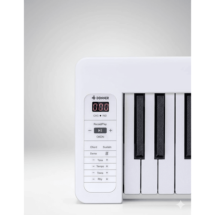 Teclado Digital Plegable 61 Teclas con Bolso DP-06 EC6633 Donner 3
