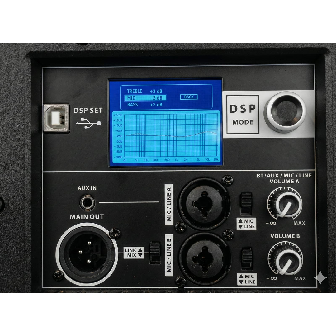 Caja Activa 450W 12 Pulgadas Nova TX12 Vamav 3