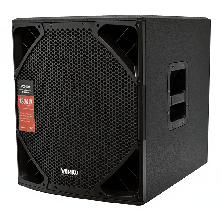 Subwoofer Activo 600W RMS 15 Pulgadas Terra15 Vamav 1