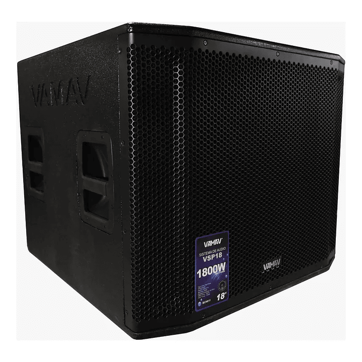 Subwoofer Activo 900W RMS 18 Pulgadas VSP18 Vamav 3