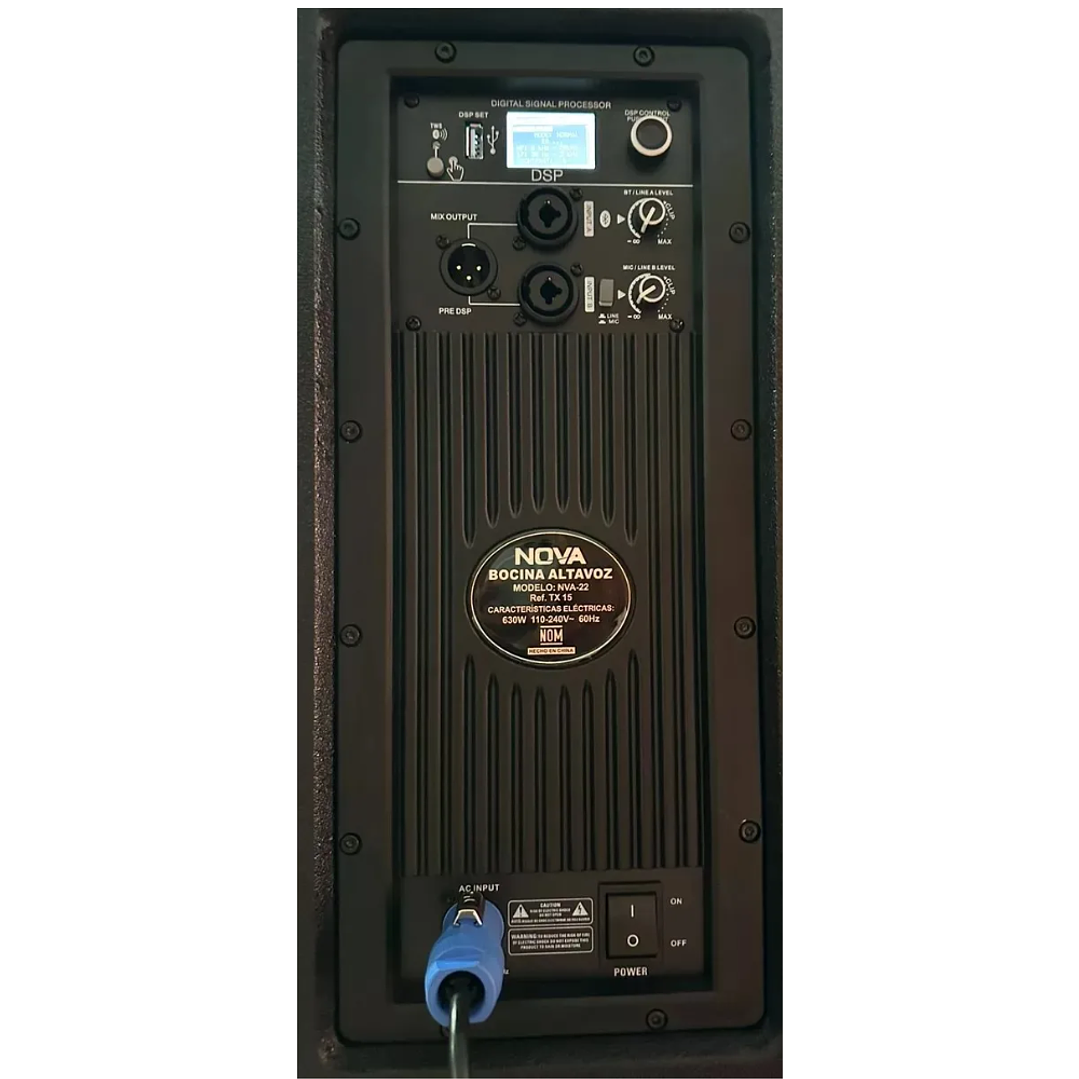 Caja Activa 15 Pulgadas 630W RMS NOVA TX15 Vamav 3