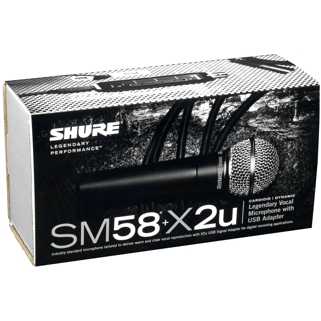 Microfono SM58 con Interfaz USB SM58-X2U Shure 4