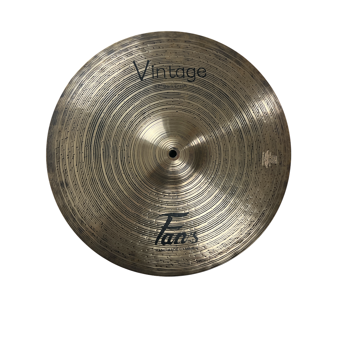 Platillo Crash Vintage Dark 17 Pulgadas VDARK-CR17 Fans 1
