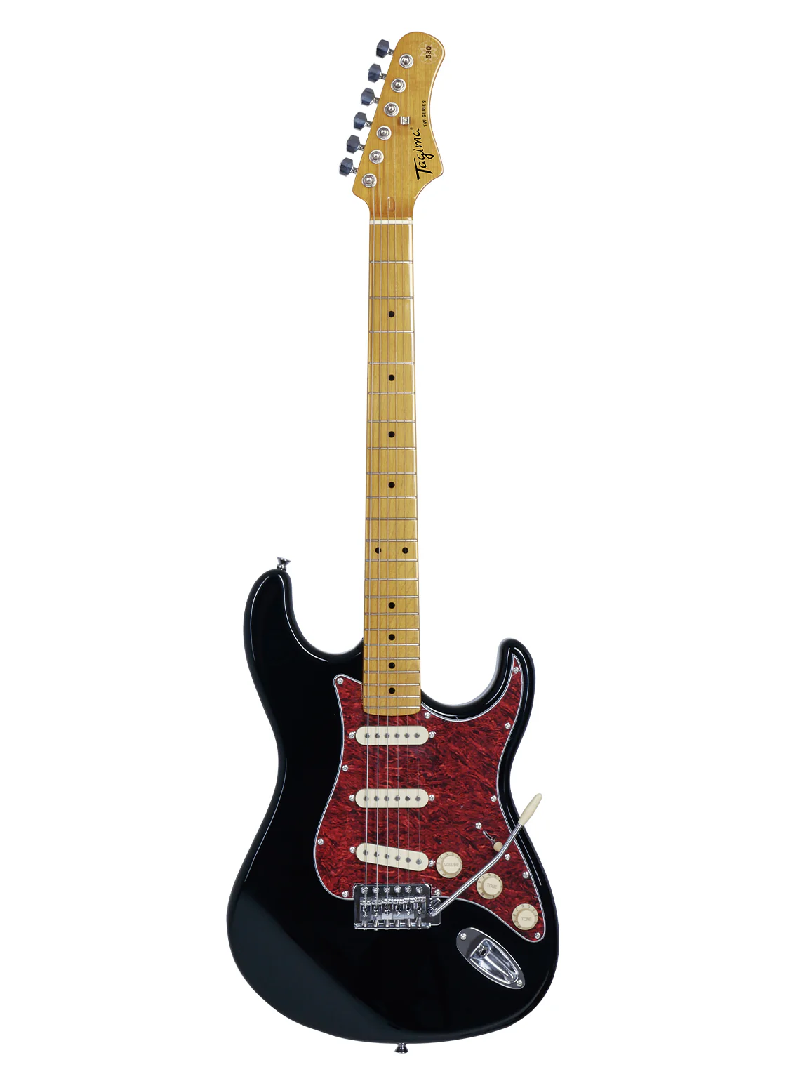 Guitarra eléctrica Negra/Tortoise Tagima TG-530 BK L/TT