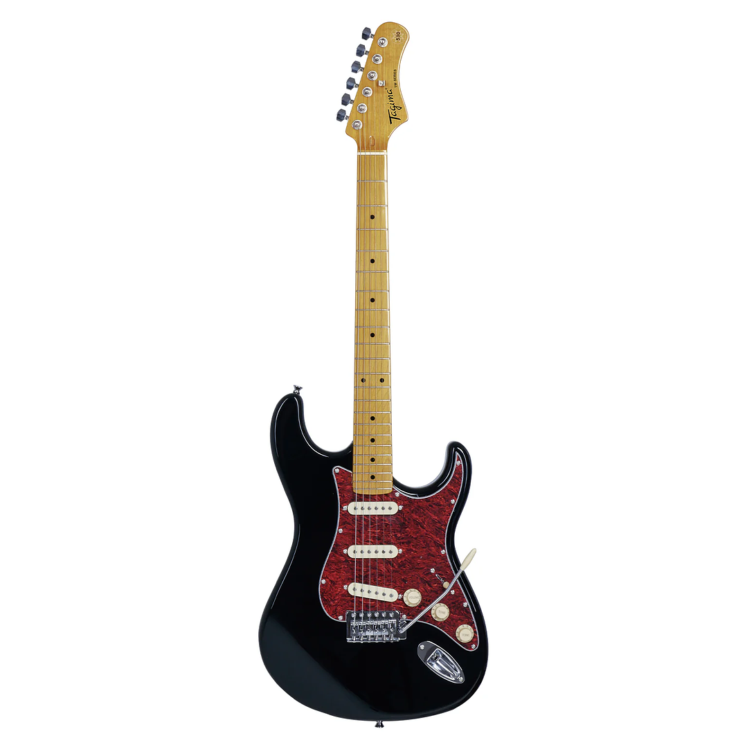 Guitarra Eléctrica Negra/Tortoise TG-530 BK L/TT TAGIMA  1