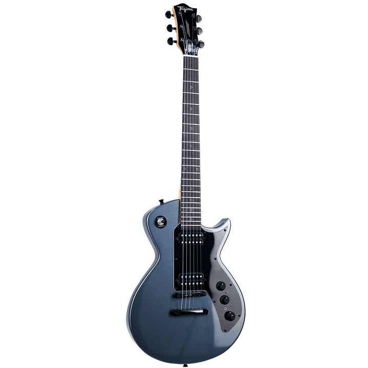 Guitarra Electrica LP Metallic Dark Silver SIXMART SC-MDSV-DF/BK Tagima 1