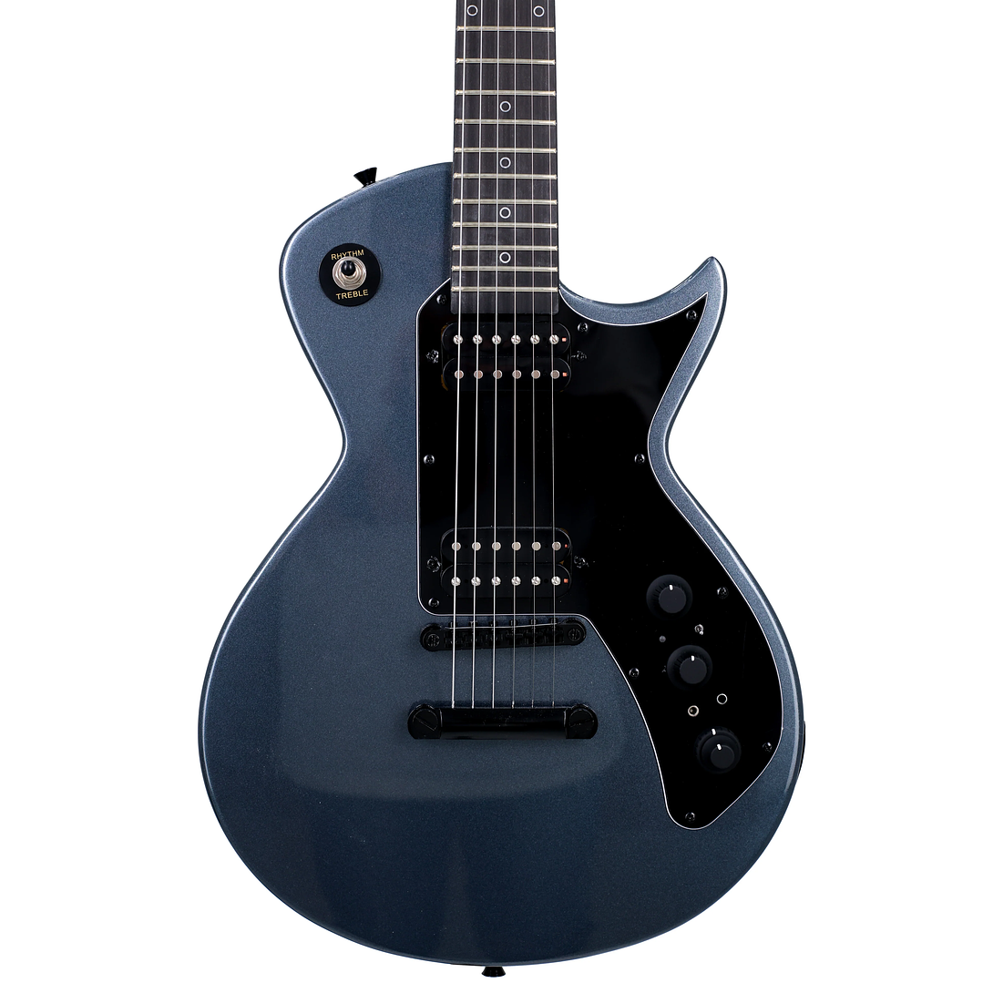 Guitarra Electrica LP Metallic Dark Silver SIXMART SC-MDSV-DF/BK Tagima 2