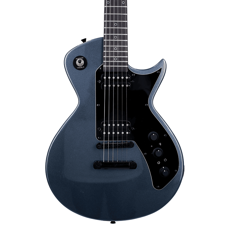 Guitarra Electrica LP Metallic Dark Silver SIXMART SC-MDSV-DF/BK Tagima 2