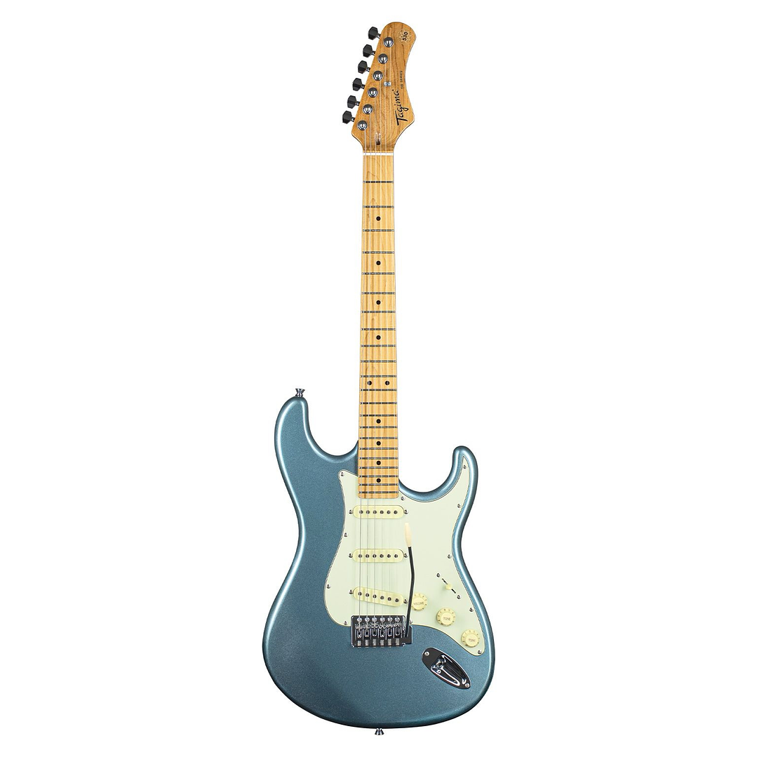 Guitarra Eléctrica Azul/Blanco TG-530 LPB-LF/AWH Tagima 1