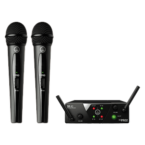 Microfono Inalambrico Mini Dual Vocal Set WMS40 AKG