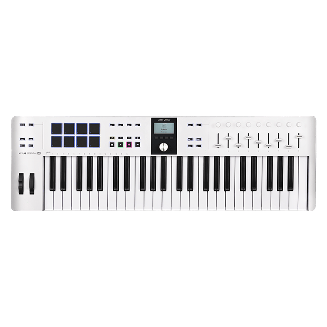 Controlador Midi 49 Teclas Blanco KeyLab Essential 49 MK3 Arturia 1