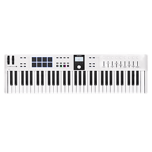 Controlador Midi 61 Teclas Blanco KeyLab Essential 61 MK3 Arturia