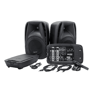 Sistema PA Portable 600W ES-210MXBLU Gemini