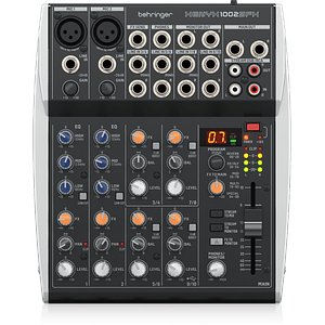 Consola de Audio 10 Canales y USB Xenyx 1002SFX Behringer