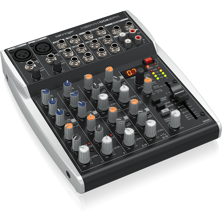 Consola de Audio 10 Canales y USB Xenyx 1002SFX Behringer 5
