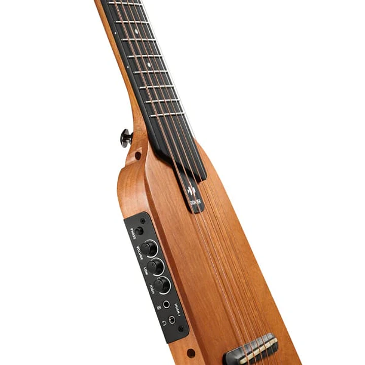 Guitarra Electroacústica de Viaje HUSH-I Caoba EC1781 DONNER 3