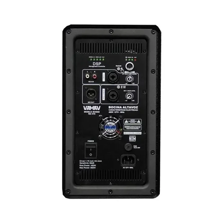 Caja Activa 15 Pulgadas 450W NOVA 15 VAMAV 3