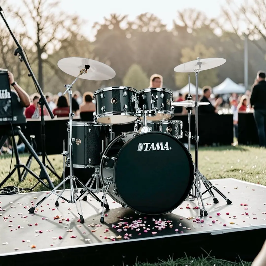 Batería Acústica 5Pcs Rhythm Mate Charcoal Mist RM52KH4-CCM TAMA  3