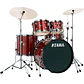 Bateria Acustica 5pcs Rhythm Mate Red Stream RM52KH4-RDS TAMA  - Miniatura 1