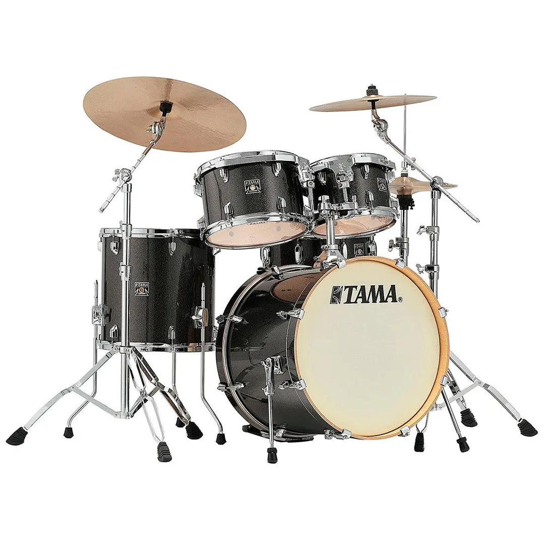 Batería Shellpack Superstar 5pcs Rock Midnight Gold Sparkle CK52KRS-MGD TAMA  3