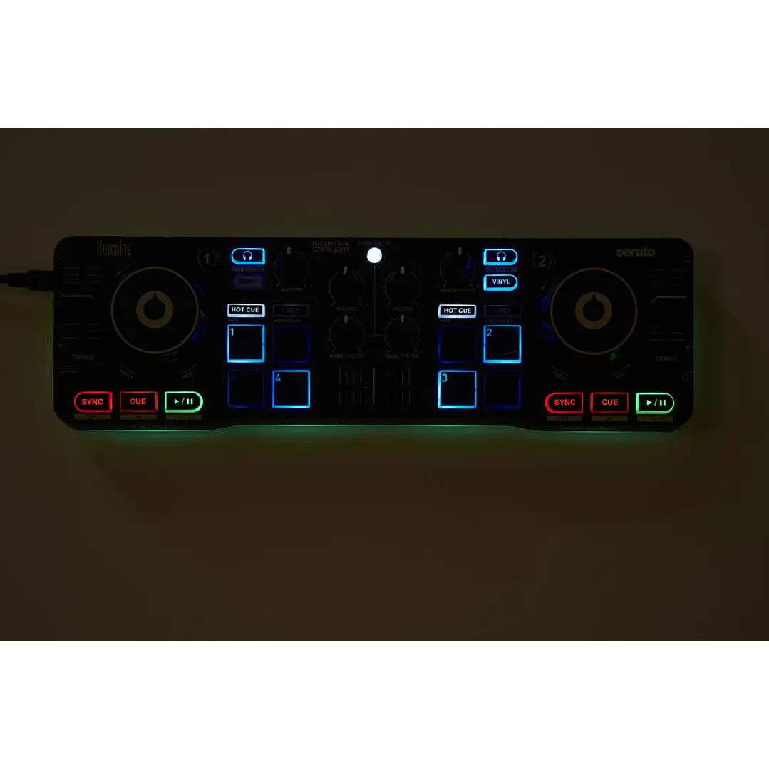 Controlador Dj Starlight HÉRCULES 6