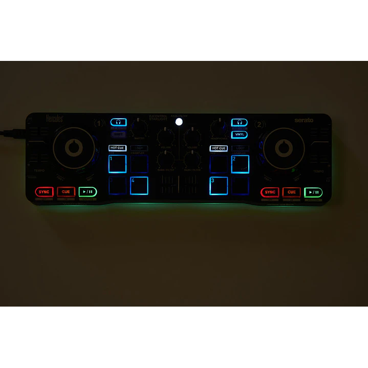 Controlador Dj Starlight HÉRCULES 6