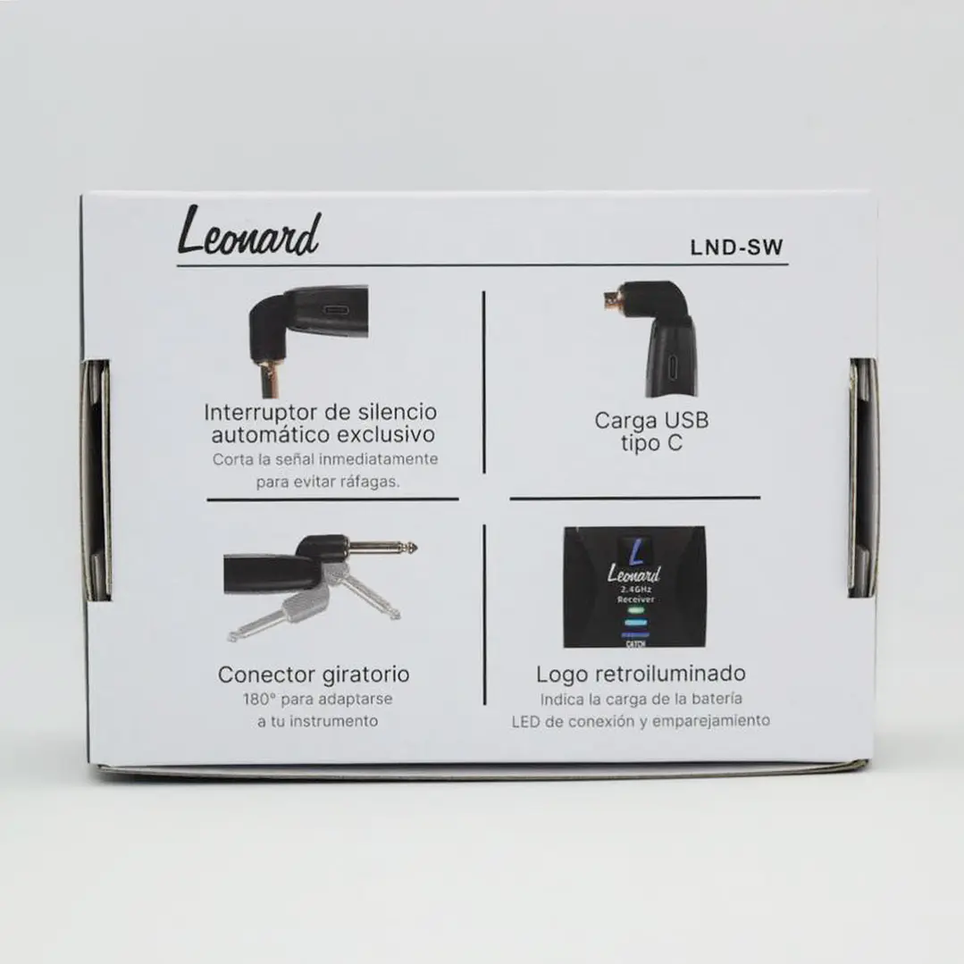 Sistema Inalámbrico Guitarra Leonard LNDSW 5