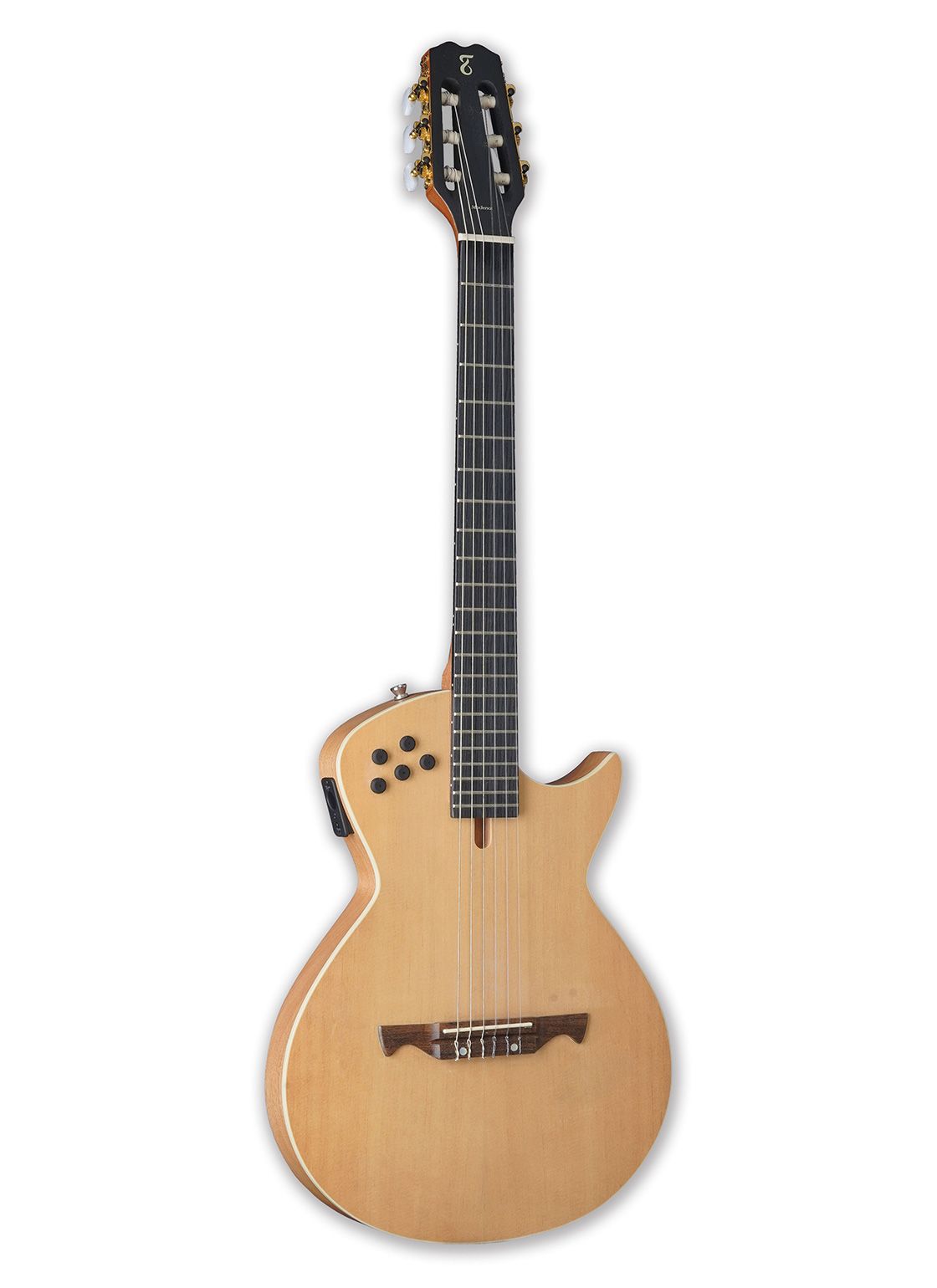 Guitarra electroclásica solida Nylon Natural Tagima MODENA I NY-EQ-NTS