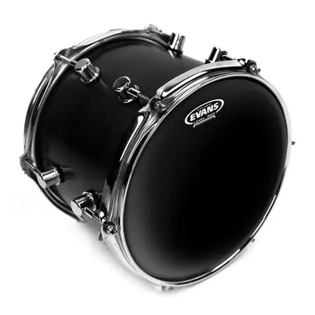 Parche Tom Black Chrome 13 Tt13chr Evans Color Negro EVANS 1