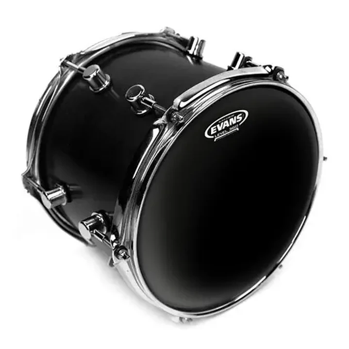 Parche Tom Black Chrome 13 Tt13chr Evans Color Negro EVANS 1