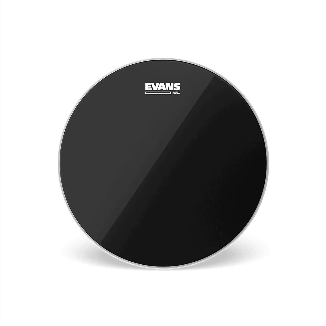 Parche Tom Black Chrome 13 Tt13chr Evans Color Negro EVANS 2