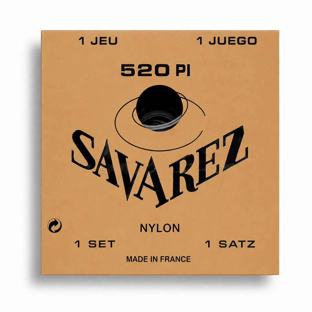 Set Cuerdas Guitarra Clasica  SAVAREZ Entorchadas 520PI  1