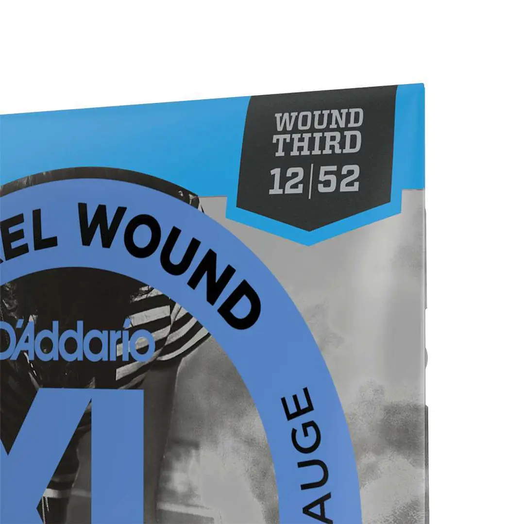 Cuerdas guitarra electrica Daddario 12-52 Nickel Wound Ej21  3